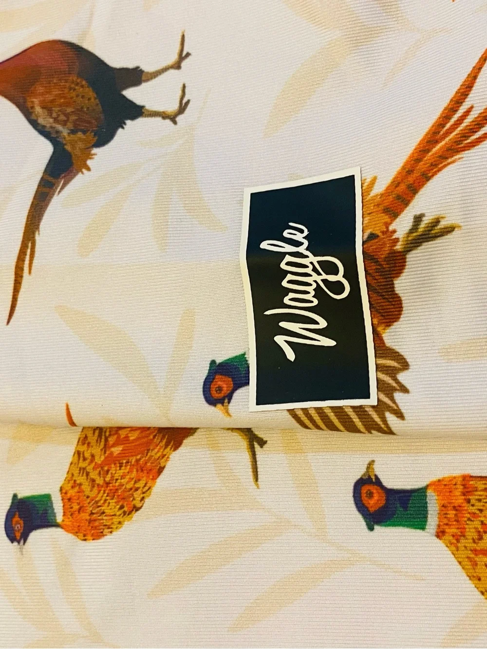 Waggle “Bird Dog” Pheasant Performance Golf Polo Men’s Large MSRP $69 - Picture 4 of 6